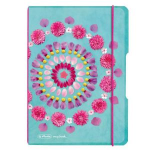 Notatnik Herlitz My.Book Flex Flowers A5/40 kratka